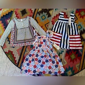 Three piece 4t girls clothing
